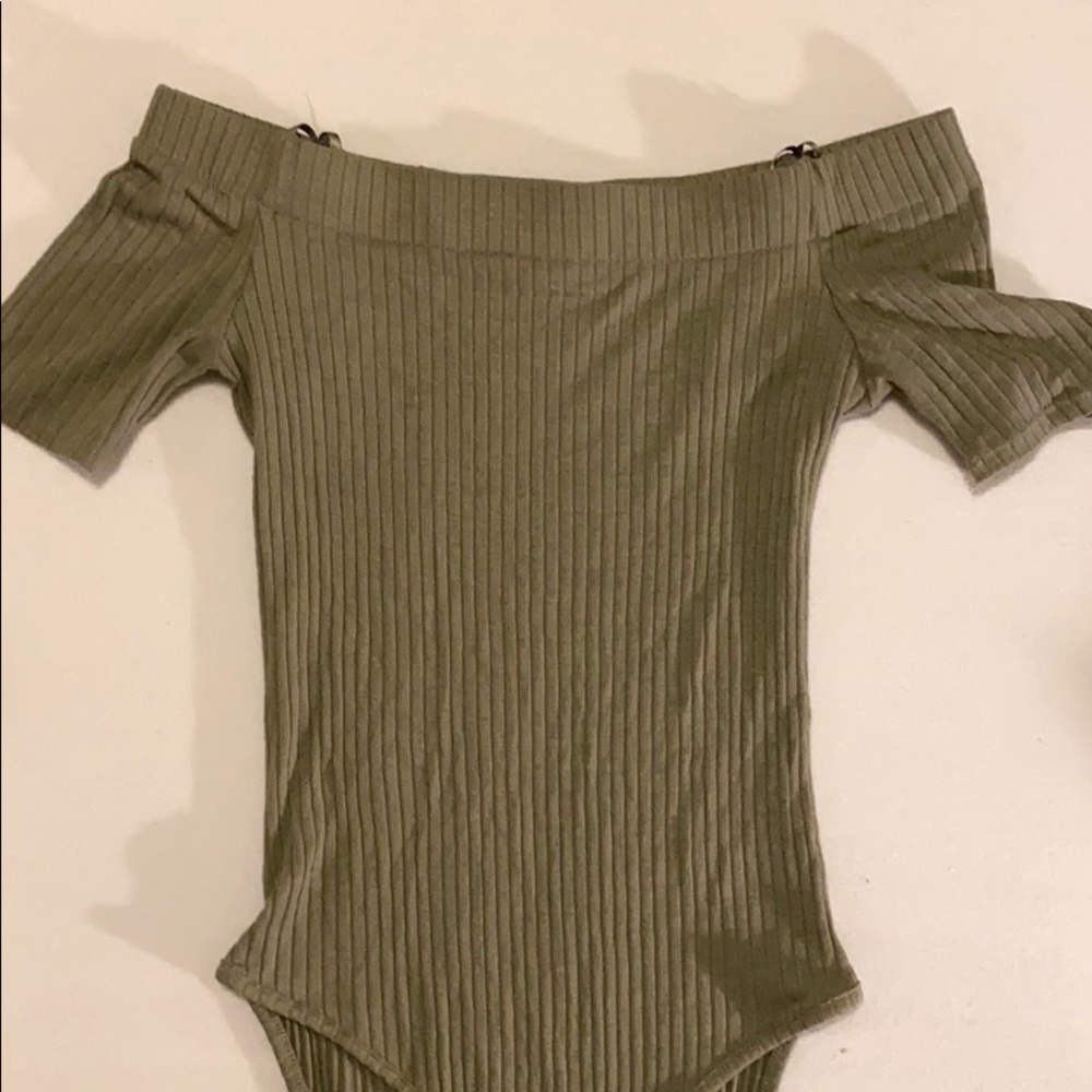 Off Shoulder body Suit